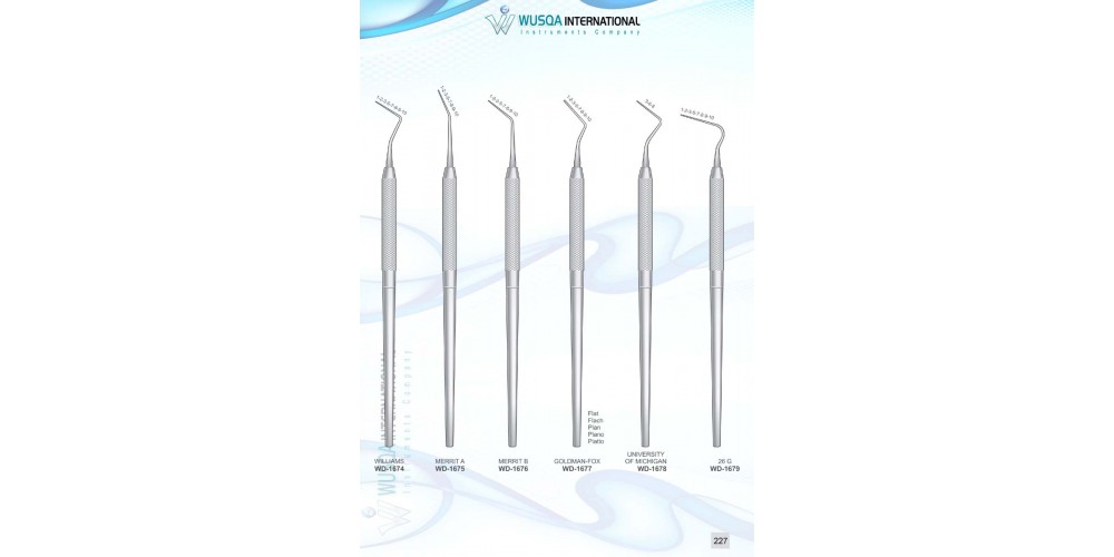 Periodontology Instruments 